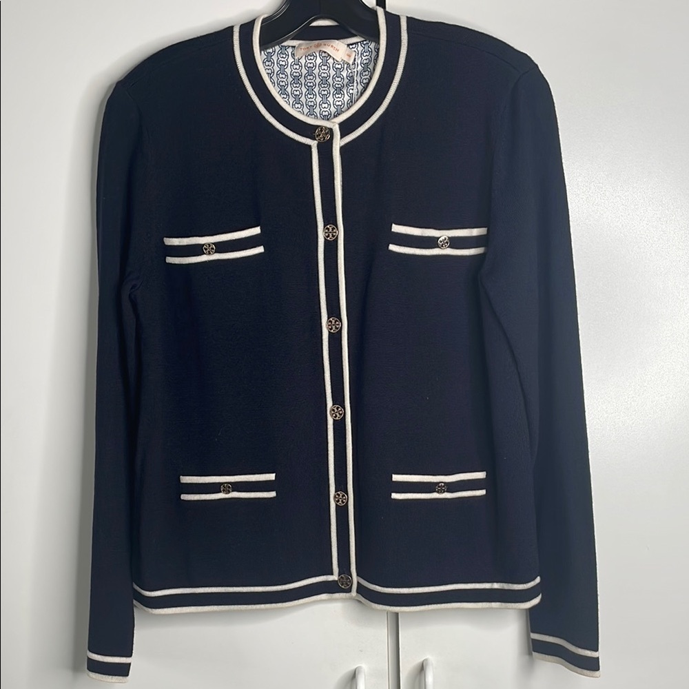 Size M/M Tory Burch Kendra Cardigan (NWT)